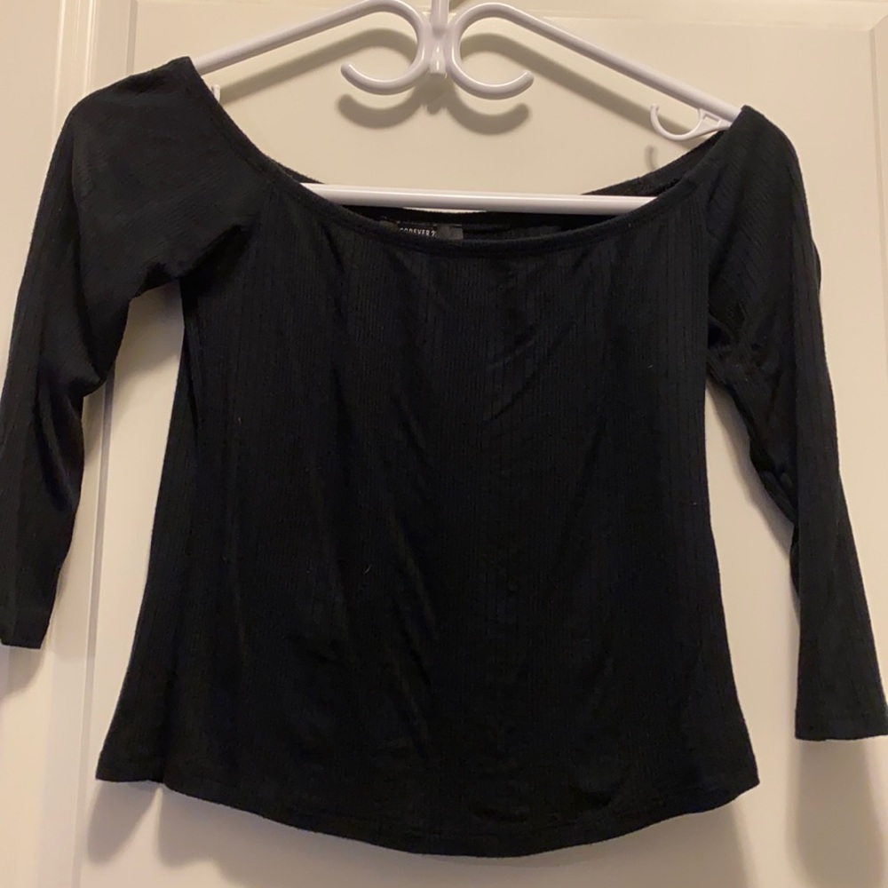 3/$30 Forever 21 Ribbed Crop Top